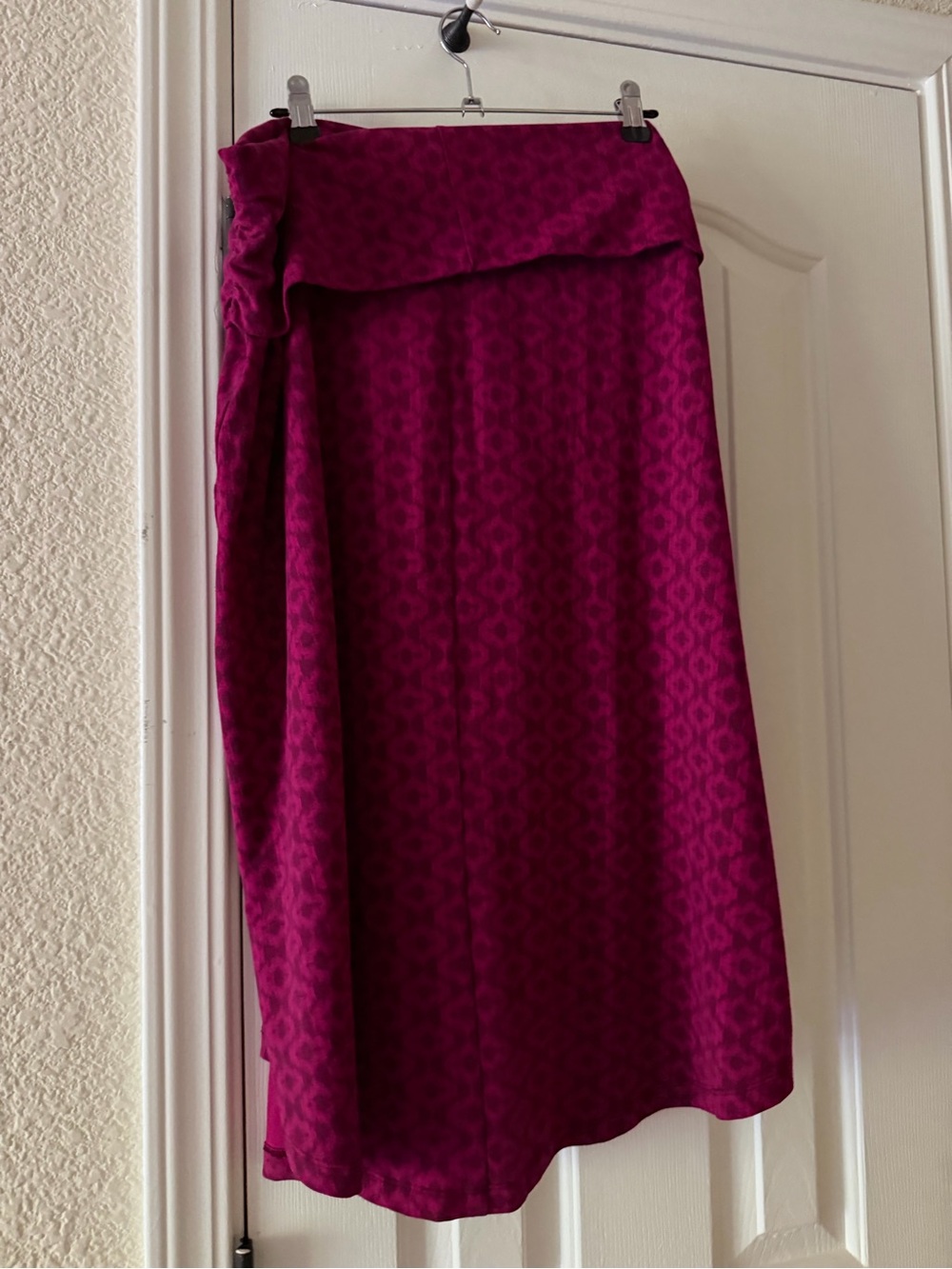 Eddie Bauer Deep Magenta Maxi Skirt